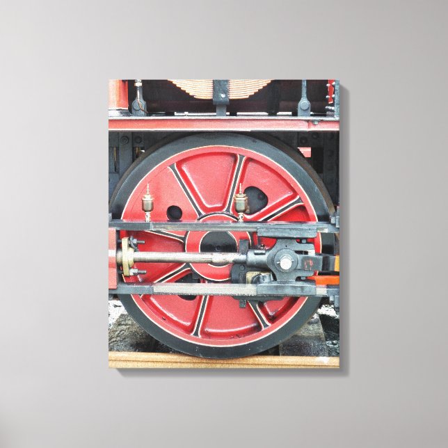 TOILE TRAINS À VAPEUR (Recto)