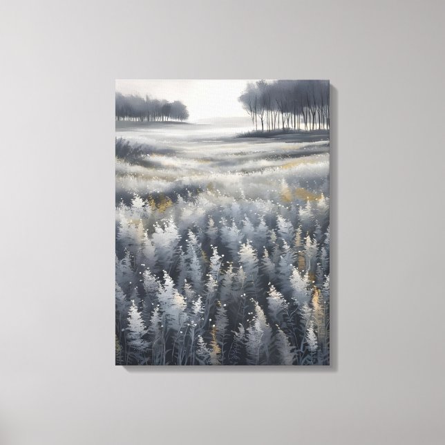 Toile Tranquillité en hiver (Recto)