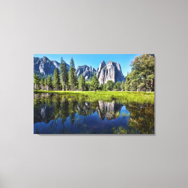 Toile Tranquillité En Yosemite (Recto)