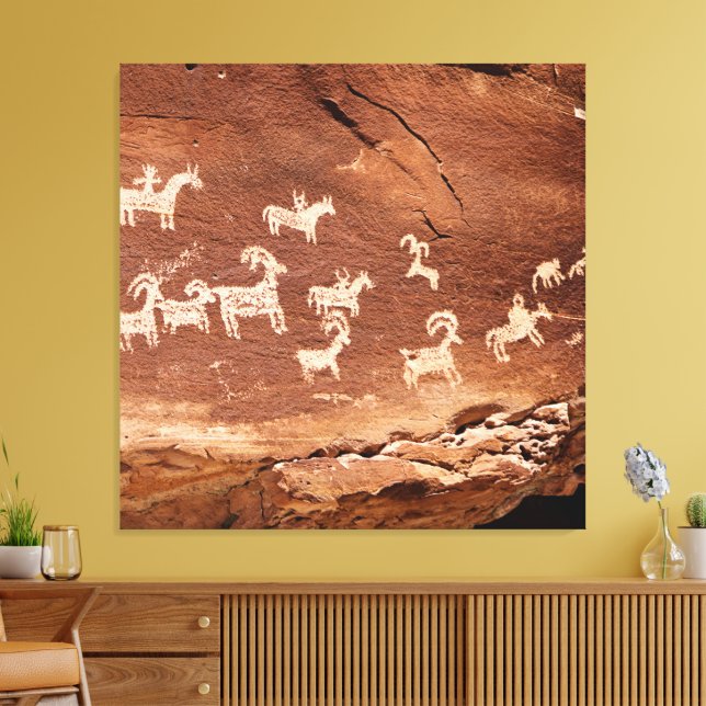 Toile Transformez vos murs en une histoire sacrée du Sud (Insitu(Salon))