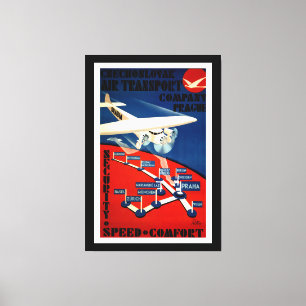 Toile Transport aérien tchécoslovaque - XL