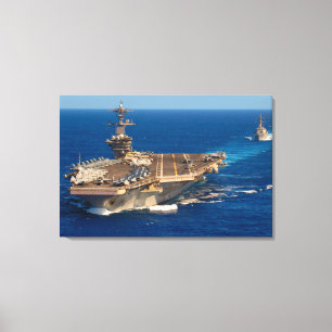 Toile TRANSPORTEUR D'AÉRONEF AMÉRICAIN - CVN-71 24x36