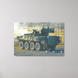 Toile TRANSPORTEUR DE PERSONNEL ARMÉ - Stryker 24x36
