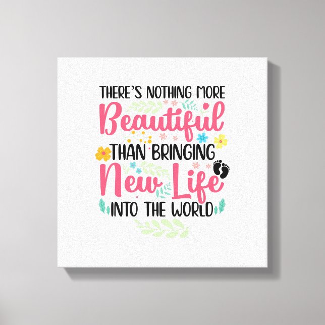 Toile Travail de sage-femme des sages-femmes Doula Obsté (Recto)