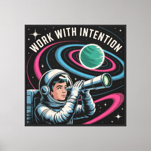Toile Travailler avec Intention