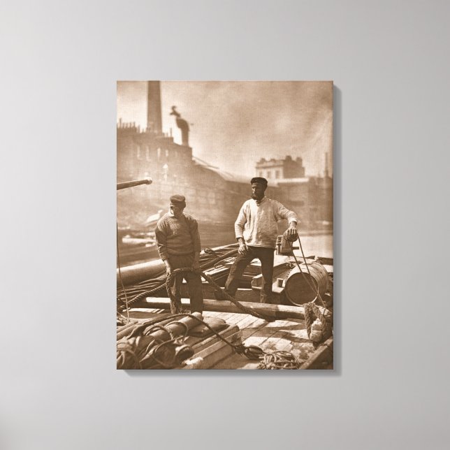 Toile Travailleurs sur la 'Silent Highway', de 'Street L (Recto)