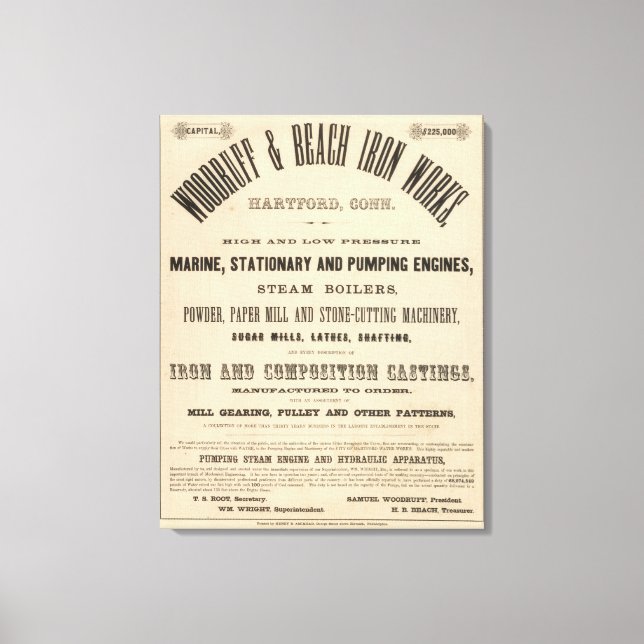 Toile Travaux de bois et de fer de plage (Recto)