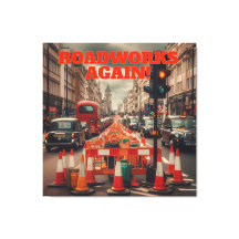 Travaux routiers à Londres
