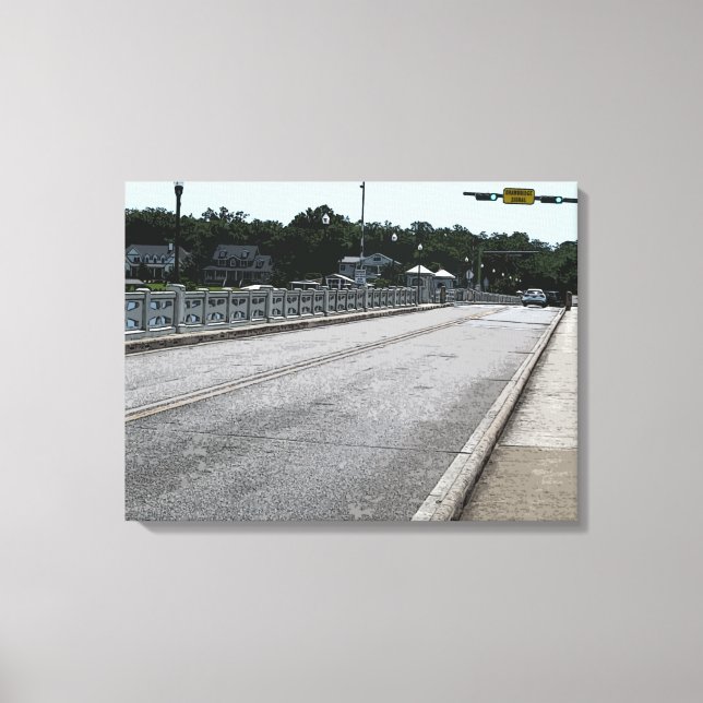 Toile Traverser Le Pont 7622 (Recto)
