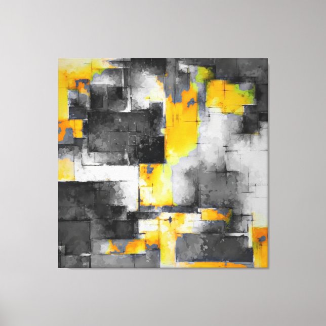 Toile Trending Abstrait Peinture Art M3 Canvas Imprimer (Recto)
