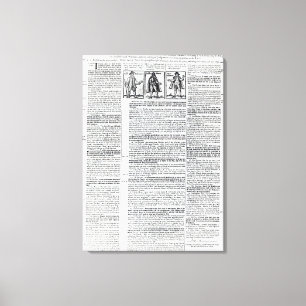 Toile Trente et deux extrémités de ces périodes