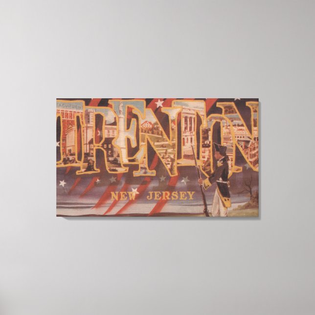 Toile Trenton, New Jersey (révolutionnaire) (Recto)