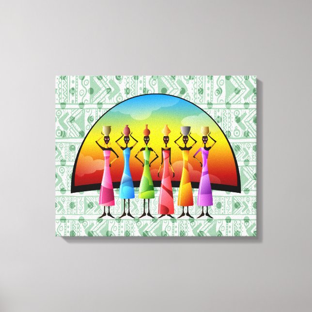 Toile Tribal africain (Recto)