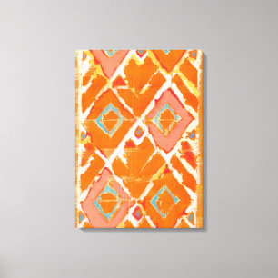 Toile Tribal Orange II