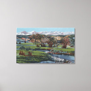 Toile Trinidad, Colorado - SnowRange & Valley View