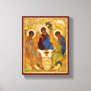 Toile Trinity Rublev à la table