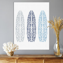 Trio Nautique de Line Art Surfboards