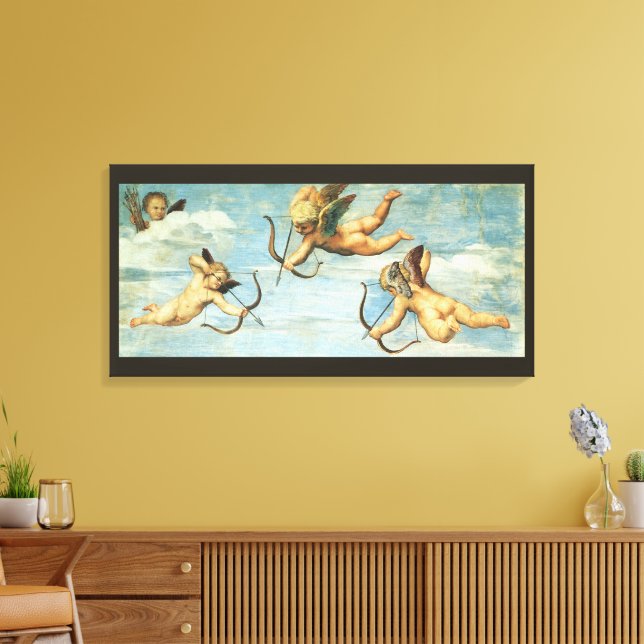 Toile Triomphe de Galatée détail des Anges par Raphael S (Insitu(Salon))
