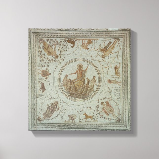 Toile Triomphe de Neptune et des Quatre Saisons (Recto)
