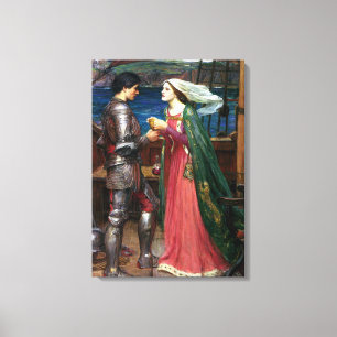 Toile Tristan et Isolde par John William Waterhouse