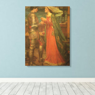 Toile Tristan et Isolde par John William Waterhouse