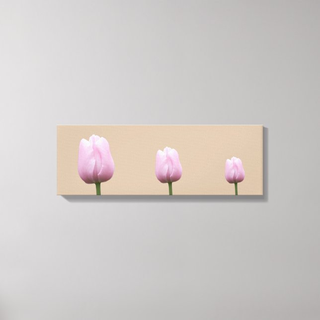 Toile Trois grandes tulipes (Recto)