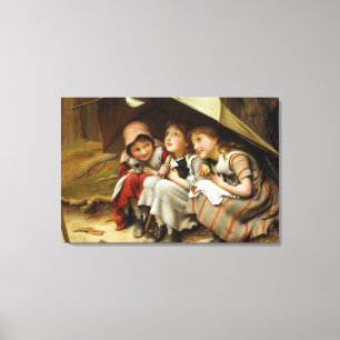 Toile "Trois petits chatons"