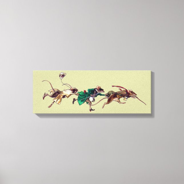 Toile Trois souris aveugles (Recto)