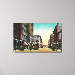 Toile Troisième rue à Portland, Orégon