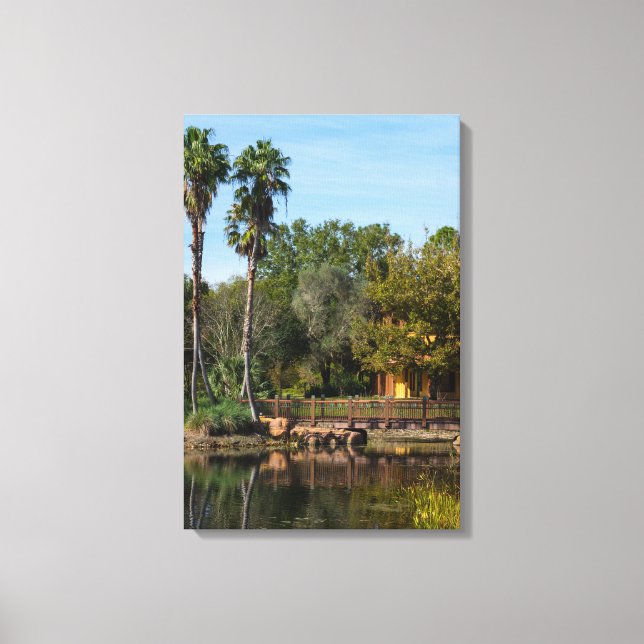 Toile Tropical Springs Paradise (Recto)