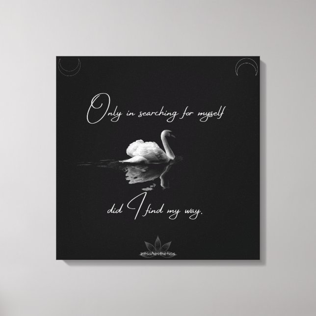 Toile Trouver mon chemin (Recto)