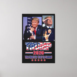 Toile Trump 2020 Le meilleur est encore à venir
