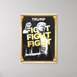 Toile Trump Fight Fight Fight - Inspirer Canvas Art pour