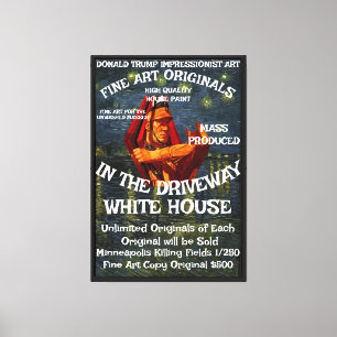 Toile Trump Guerre Iran Bombardement Tour WagDog 2026