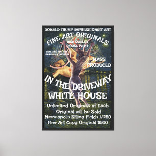 Toile Trump libère les filles mineures Guerre Armageddon