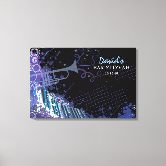 Toile Trumpet & Piano Bar Bat mitzvah Se connecter