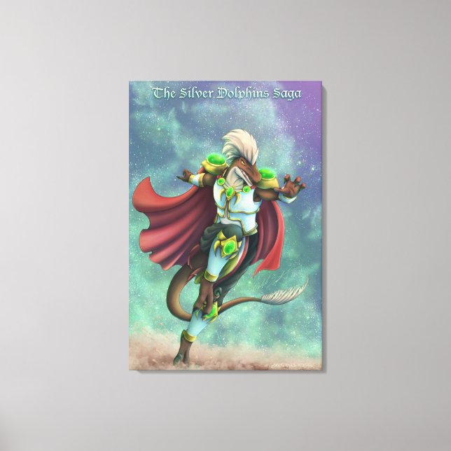 Toile TSDS : Justin Arisdale Couverture Art Solo Earth (Recto)