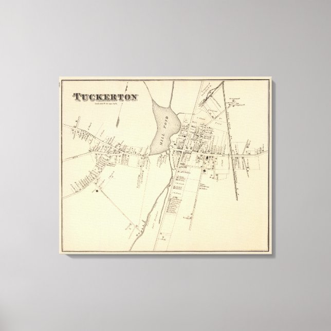 Toile Tuckerton, New Jersey (Recto)