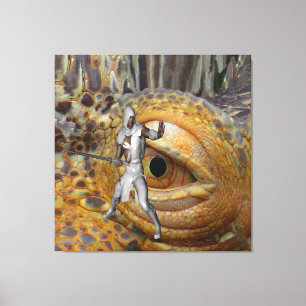 Toile Tueur de dragon