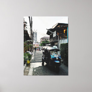 Toile Tuk Tuk À Bangkok Thaïlande