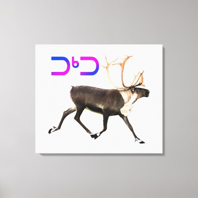 Toile Tuktu - Caribou (Recto)