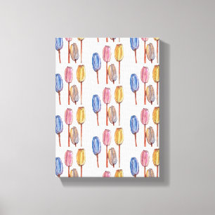 Toile Tulipes