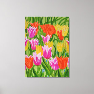 Toile Tulipes 2 toiles