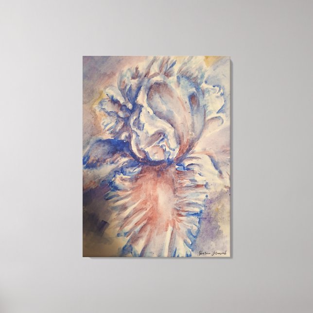 Toile Tulipes Abstraites (Recto)
