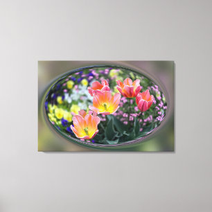 Toile Tulips de golf