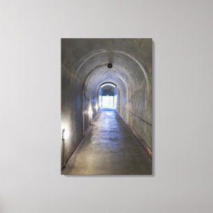 Toile Tunnel en béton dans un bunker nazi