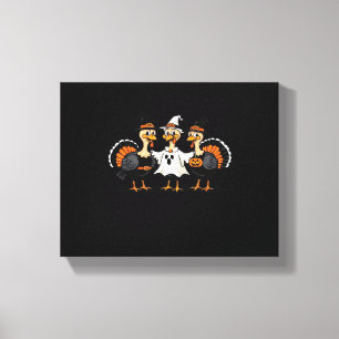 Toile Turquie Halloween Boo, Thanksgiving Turquie, Éffra