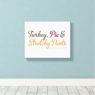 Toile Turquie, tarte & Pantalon Stretchy
