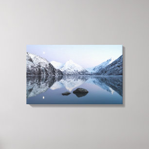 Toile Twilight du lac Portage