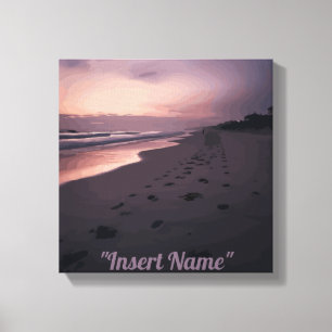 Toile Twilight en bord de mer